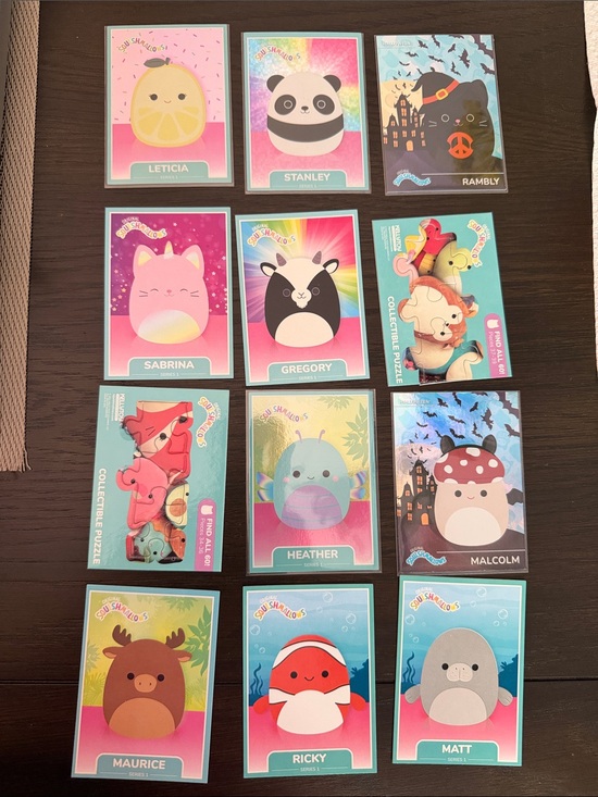 Squishmallows Other - Lot of 12 Squishmallow trading cards